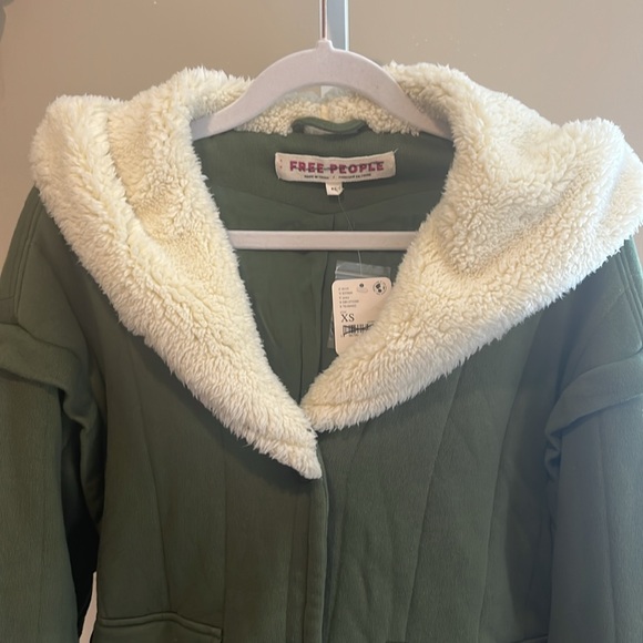 NWT - Free People Filipa Army Jacket  - Size XS - Picture 5 of 7